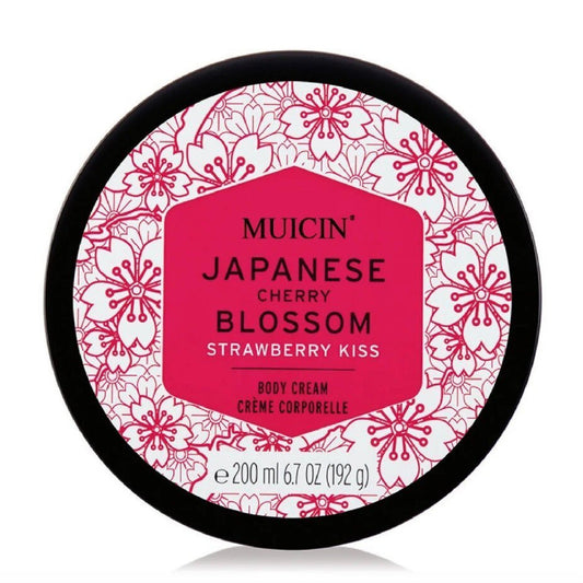 Japanese Cherry Blossom Strawberry Kiss Body Cream - 200ml